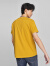 Lee商场同款标准版圆领大Logo印花黄色男短袖T恤休闲LMT0065673RX 黄色 S