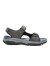 斯凯奇（Skechers）男鞋夏季休闲凉鞋软底外穿沙滩鞋潮流拖鞋204105 炭灰色/CHAR 41