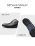 零度Zero【断码】男士正装皮鞋夏季新品时尚软底商务办公鞋潮流百男鞋 黑色 42