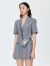 RE'VAN芮范夏季新品设计师款高级感连衣裙O31101252 浅灰色 S/36