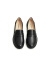 天美意皮鞋女鞋商场同款柔软羊皮乐福鞋单鞋CCJ38CA3预售 黑色（宽版） 39