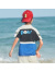 MQD童装男女童短袖T恤圆领上衣夏季儿童运动宽松透气T恤潮 黑色 140cm