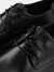 HLA海澜之家皮鞋男24新款系带舒适透气商务正装鞋子男HSXSD1W020A 黑色20 44