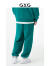 GXG男装 商场同款绿色宽松直筒长裤 22年秋季新款城市户外系列 绿色 175/L