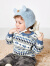 巴拉巴拉儿童毛衣男童毛衫冬季婴儿针织衫宝宝打底衫保暖文艺可爱 蓝色调00488 73cm