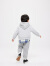 Gap男幼童2024春季新款LOGO插袋拉链连帽卫衣儿童装外套429225 灰色 110cm(4-5岁) 亚洲尺码