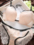 猫惑（MAOHUO）品牌维多利亚内衣女日系性感蕾丝胸罩小胸聚拢调整型文胸套装美背 前扣白色套装 80B