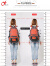 奥利帝克（OLIDIK）背包男女户外旅行包大容量双肩包轻便旅游行李包休闲运动书包 紫色 大号有胸扣腰扣（65%客户选择）
