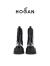 HOGAN女鞋H651系列休闲简约舒适时装靴松糕底鞋靴子 黑 建议拍小半码 35.5