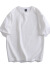 轩峻短袖男士t恤100%纯棉重磅白色半袖夏季全棉青年高端体恤螺纹领口 白色 L