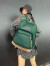 JANSPORT杰斯伯双肩包女男复刻暮光学生背包书包 4QVA7F7松林绿-侧袋+隔层