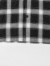 巴拉巴拉【商场同款】童装儿童外套中大童夏季男童宽松格子上衣潮 黑白色调00391 130cm