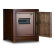艾吉恩（AIJIEN）保险柜黑胡桃色保管箱实木床头保管柜家用办公隐形保管箱全钢小型隐藏保管箱指纹密码