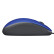罗技（Logitech）有线办公鼠标M110蓝色 商务办公家用对称款 支持企业采购 轻音对称鼠标