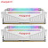 阿斯加特（Asgard）16GB（8GBx2）DDR4 3600频率 台式机内存 洛极系列-W3 柔光炫彩RGB灯条