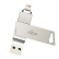 爱国者（aigo）64GB Lightning USB3.0 苹果U盘 U368精耀升级版 银色 苹果官方MFI认证 手机电脑两用