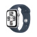 Apple/苹果 Watch SE 2023款智能手表GPS款44毫米银色铝金属表壳风暴蓝色运动型表带S/M MREC3CH/A【快充套装】