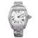 【二手95新】卡地亚 跑车系列 后镶钻 石英 女表 手表 精钢 罗马刻度 32mm表经 白面钢带 单表