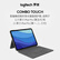 罗技（Logitech）ik1176 平板电脑键盘保护套 适用于11英寸iPad Pro(第一、二、三代)
