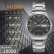 【二手95新】美度（MIDO）指挥官系列 自动机械 男士腕表 瑞士天文台认证 日期星期显示 40mm 灰盘钢带M021.431.11.061.00 全套
