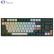 AKKO  机械键盘 有线键盘 游戏办公键盘 热插拔 RGB光 PBT键帽 俄罗斯方块 伦敦绿 CS银轴