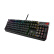ROG 游侠RX PBT版  机械键盘 有线游戏键盘 光学触发机械红轴 RGB背光键盘 防水防尘键盘104键 黑色 RX光轴