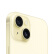 Apple苹果 iPhone 15 手机 国行准新品 未使用【激活机】 黄色 全网通 256GB 官方标配