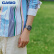 【备件库9成新】卡西欧（CASIO）手表 EDIFICE系列时尚超薄型太阳能动力多指针表盘设计防水多功能男表 EFS-S570YD-1A