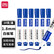 得力（deli）S502 可加墨白板笔/白板笔墨水办公文具用品 黑红蓝 蓝色 10支白板笔