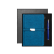 SSBA 2511-蓝色【8号黑色礼盒+礼袋+888金属笔蓝色】 笔记本商务纪念品教师节礼物