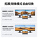 绿联 Type-C扩展坞拓展坞网线转接头千兆网卡口USB3.0分线器HDMI/VGA/HUB转换器4K高清投屏通用C口笔记本电脑