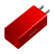 联想（thinkplus）原装口红电源 GaN（氮化镓 ）65W迷你充电器 笔记本电脑/手机/平板通用 便携可折叠 红色