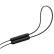 索尼（SONY） WI-C200 颈挂入耳式无线蓝牙耳机挂脖式耳麦立体声 黑色