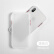 邦克仕(Benks)苹果iPhoneXR手机壳 全包气囊防摔撞色手机保护壳 硅胶边框保护套 磨砂手感防指纹 白色