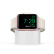 ESCASE 苹果手表充电底座支架 苹果无线磁力充支架apple Watch1/2/3/4/5代通用充电线收纳绕线器 白色