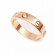 【二手99新】 卡地亚戒指 love系列 Cartier 窄版单钻戒指 2023年未使用全套玫瑰金款 51