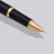 毕加索（pimio）私人订制 钢笔 财务笔暗尖特细0.38mm笔尖 学生书法练字笔 免费激光刻字 骑士709 亮黑金夹