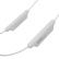 铁三角 CLR100BT  颈挂式无线蓝牙耳机 入耳式运动 手机游戏磁吸 音乐耳机 白色