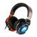 达尔优(dareu) EH735 耳机 耳麦 游戏耳机 电脑耳机 耳机头戴式 头戴式耳机 黑橙色