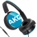 爱科技（AKG）Y50 便携头戴式耳机 重低音 线控耳麦 立体声耳机 HIFI音乐耳机 手机通用 居家学习办公 蓝色