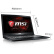 微星(msi)GL62M 15.6英寸游戏本笔记本电脑(i5-7300HQ 8G 1T GTX1050 4G独显 赛睿背光游戏键盘 FHD 黑)