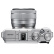 富士（FUJIFILM）X-A5/XA5 微单相机 套机 银色（15-45mm镜头 )  2420万像素 4K视频 蓝牙WIFI