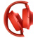 索尼（SONY）h.ear on Wireless NC MDR-100ABN 无线降噪立体声耳机（朱砂红）