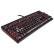 美商海盗船（USCorsair）STRAFE 惩戒者 机械游戏键盘 红色背光 黑色 红轴 绝地求生吃鸡键盘
