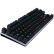 达尔优（dareu）机械师机械合金版 机械键盘 有线键盘 游戏键盘 87键单光 全键无冲  电竞键盘 黑银黑轴自营