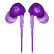MEELECTRONICS M6P 入耳式运动耳机 立体声线控音乐耳机 紫色