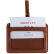金得利（KINARY）高级皮纹证件套 卡套 带挂绳工作证 横式商务工牌 厂牌 浅咖 OS9001