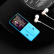 爱国者(aigo)mp3播放器 MP3-207 学生迷你无损高音质跑步运动型 录音英语学习 音乐mp3播放器 带屏幕 蓝色