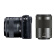佳能（Canon）EOS M100 微单相机  数码相机 双镜头套机 黑色（15-45镜头+55-200镜头）Vlog相机 视频拍摄