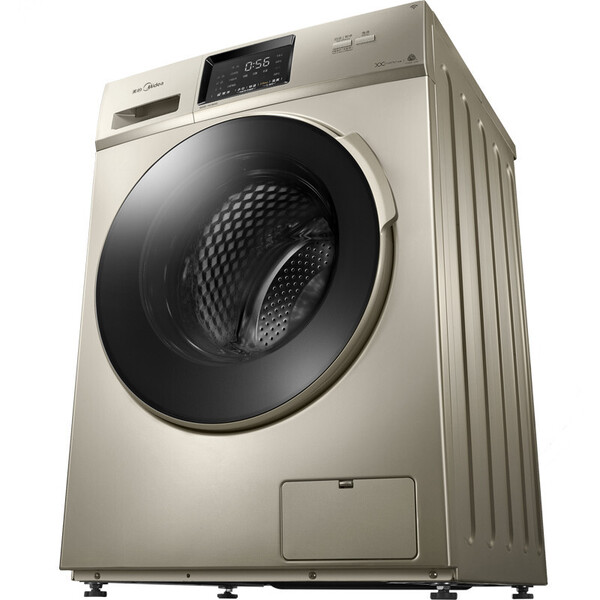 美的8kg公斤滚筒洗衣机 全自动智能wifi操控变频洗衣机 一级能效节能